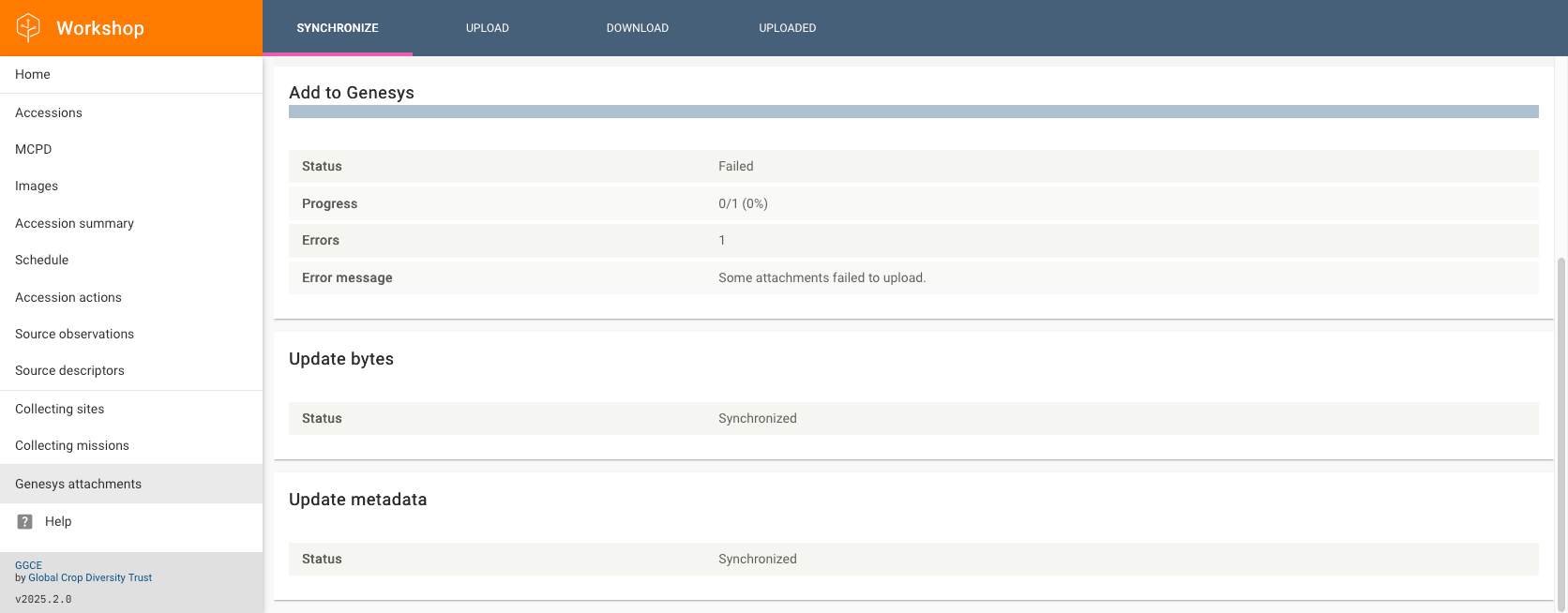 Monitor progress of image upload