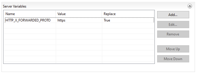 Rule to add X-Forwarded-Proto