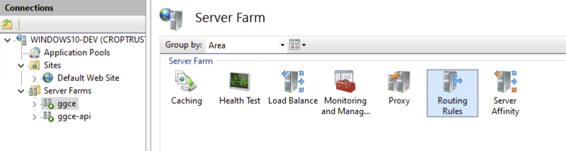 IIS Server farms