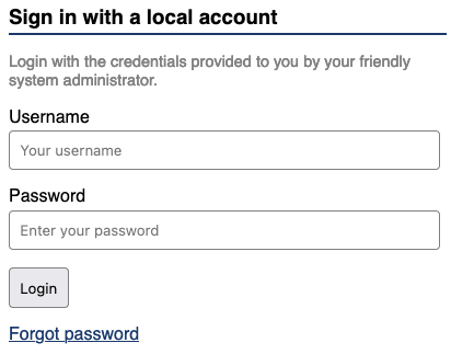 local-login